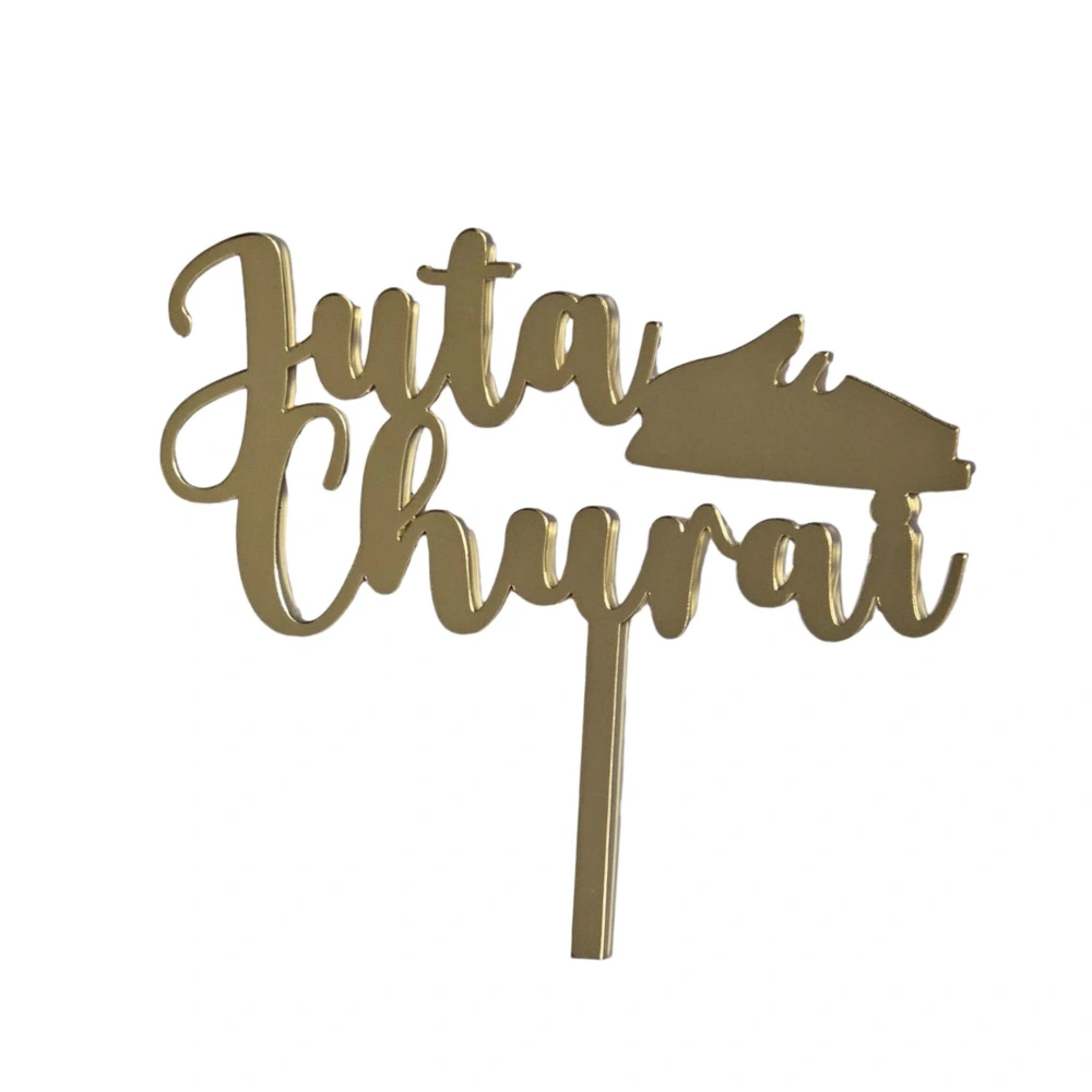 Juta Churai Cake topper